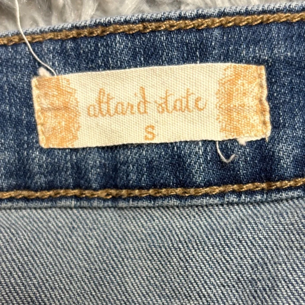 Altar'd State Denim Button-Front Mini Skirt - Picture 15 of 16